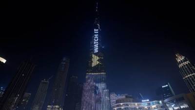 برج خليفة يضيئ بالسلسلة الوثائقية "أم الدنيا" أحدث أعمال منصة WATCH IT