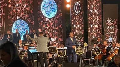 بأغنية "بوابة الحلواني".. علي الحجار يبدأ حفله في مهرجان الموسيقى العربية