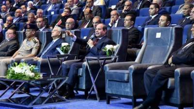 بدء الجلسة الختامية للمؤتمر الاقتصادى بحضور الرئيس السيسى