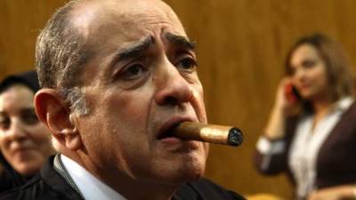 محامى قاتل نيرة أشرف بجنازة فريد الديب: كان يتمنى الدفاع عن محمد عادل