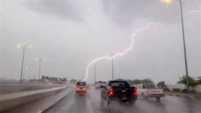 الأرصاد: السحب الرعدية تؤثر بقوة على دمياط يصاحبها سقوط أمطار