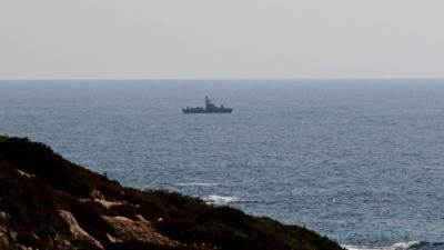 انتهاء مراسم توقيع اتفاق ترسيم الحدود البحرية بين لبنان وإسرائيل