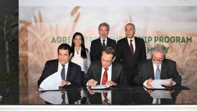 المشاط تشهد توقيع مذكرة تفاهم بين بنك الإسكندرية والسويدى إديوكيشن وE4 Impact