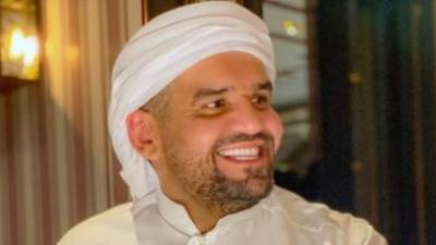 حسين الجسمى من احتفالية مصر والإمارات: أنا كمصري إمارتي بقولكوا نورتوا مصر