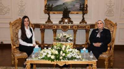 انتصار السيسي: أرحب بالسيدة الأولى لجمهورية صربيا في بلدها الثاني مصر 