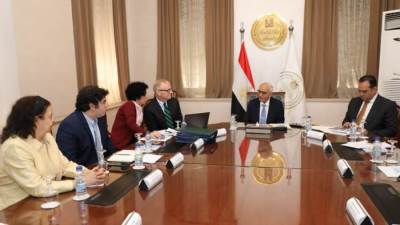 وزير التعليم يبحث مجالات التعاون مع وفد الوكالة الأمريكية للتنمية الدولية
