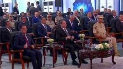 بحضور السيسي.. بدء فعاليات افتتاح الشبكة الوطنية للطوارئ والسلامة العامة