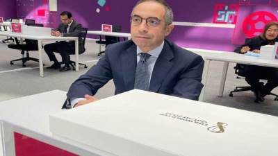 سفير مصر يشارك فى افتتاح المركز الدولى لخدمات كأس العالم لكرة القدم