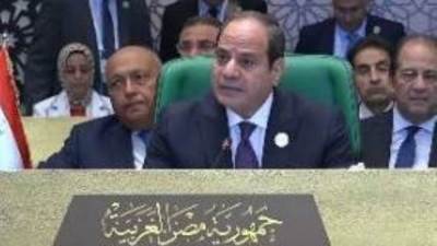 الرئيس السيسي: الأمن العربى لا يتجزأ.. وتهديد أمن الخليج تهديد لنا جميعا