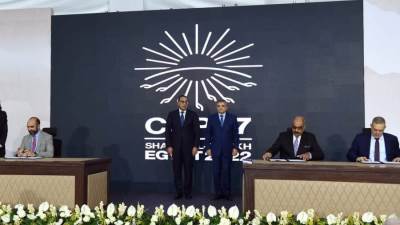 مدبولي يشهد توقيع مذكرة بشأن تطوير واستعادة النظام البيئى لبحيرة البردويل