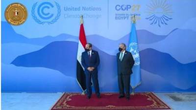 بث مباشر.. الرئيس السيسي يستقبل قادة وزعماء العالم قبل بدء قمة المناخ