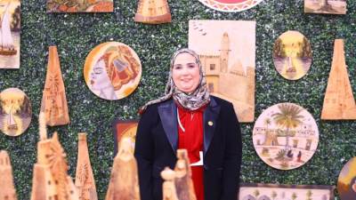 وزارة التضامن تشارك بجناح في المنطقة الخضراء بقمة المناخ