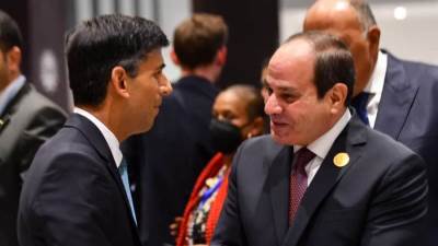 رئيس وزراء بريطانيا يعرب عن التنظيم الناجح والمتميز لقمة المناخ