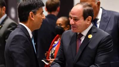 قمة المناخ.. رئيس وزراء بريطانيا يعرب عن التنظيم الناجح والمتميز لقمة المناخ