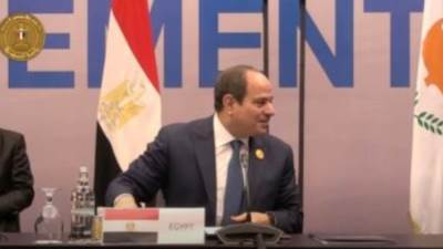 قمة المناخ| الرئيس السيسي يشارك فى قمة رؤساء مبادرة الشرق الأوسط وشرق المتوسط