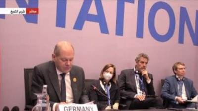 قمة المناخ| المستشار الألمانى يتوقع استخدام الهيدروجين الأخضر كبديل للطاقة بحلول 2050