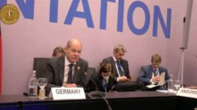 قمة المناخ| مستشار ألمانيا: حان وقت زيادة إنتاج الهيدروجين الأخضر لسد فجوة الطاقة