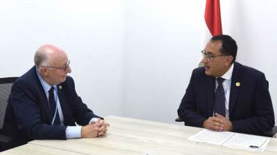 قمة المناخ.. رئيس الوزراء يلتقي رئيس منظمة" الإيكاو" لبحث التعاون 