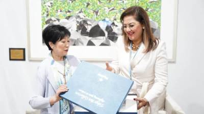 قمة المناخ.. وزيرة التخطيط تلتقي بمحافظ مدينة طوكيو لبحث التعاون