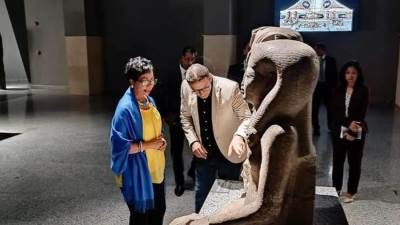 قمة المناخ.. وفود رسمية من المشاركين في المؤتمر يزورون متحف شرم الشيخ