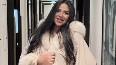 بعد أن نفي حسن الرداد حملها .. احدث ظهور للفنانة ايمي سمير غانم
