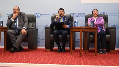 صبحي يفتتح اليوم الموضوعي للشباب والأجيال المستقبلية بمؤتمر المناخ cop27