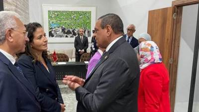 قمة المناخ.. آمنة يلتقي وزير الانتقال الطاقي والتنمية المستدامة للمملكة المغربية