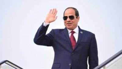 قمة المناخ.. السيسي يستقبل رئيسة مجلس النواب الأمريكي والوفد المرافق لها