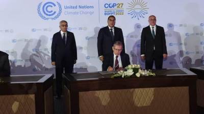 قمة المناخ.. رئيس الوزراء يشهد مراسم توقيع عقد إنشاء مدرسة دولية للتكنولوجيا التطبيقية