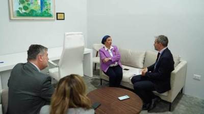 قمة المناخ.. فؤاد تبحث مع جوجل العالمية فرص دعم العمل المناخي بمشروعات تنفيذية