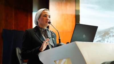 قمة المناخ| وزيرة البيئة والمنسق الوزاري ومبعوث مؤتمر المناخ COP27 تشارك The Global Landscape Forum (GLF)