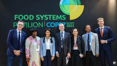 قمة المناخ.. المشاط تلقي الكلمة الافتتاحية خلال الجلسة النقاشية بـ"يوم التكيف والزراعة"