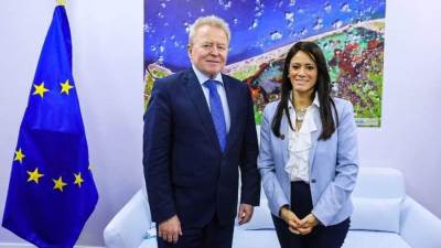 قمة المناخ.. لقاءات مكثفة لوزيرة التعاون مع الشركاء الأوروبيين خلال مؤتمر المناخ