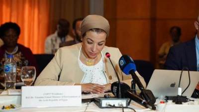 قمة المناخ.. وزيرة البيئة تشيد بالتمثيل الأفريقي المميز في مؤتمر المناخ 