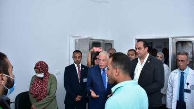 رئيس الرعاية الصحية ومحافظ جنوب سيناء يفتتحان وحدة طب أسرة شرم الشيخ الدولي