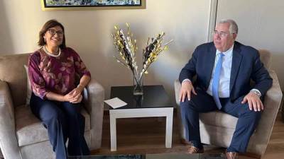 قمة المناخ.. القصير يبحث مع نائب مدير الفاو آليات تنفيذ مبادرة التحول المستدام FAST