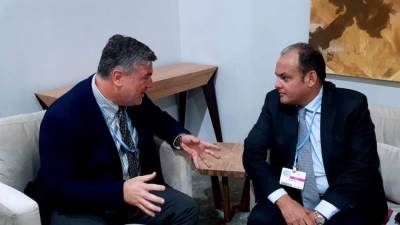 وزير التجارة يلتقي وفد شركة جوجل لمنطقة الشرق الأوسط وشمال إفريقيا