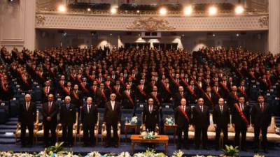 وزير العدل والنائب العام يشهدان أداء اليمين القانونية من معاوني النيابة