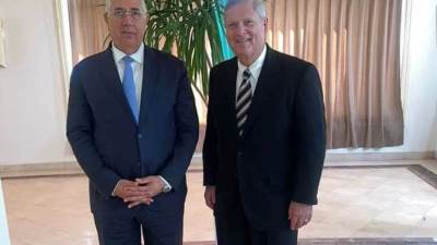 القصير يبحث مع نظيره الأمريكي التعاون في مجال التعاونيات والصادرات الزراعية