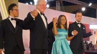 حسين فهمي: مهرجان القاهرة السينمائي الدولي يحظى باهتمام مختلف دول العالم