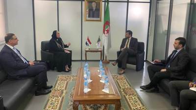 جامع تلتقي وزير المؤسسات الناشئة والصغيرة في الجزائر لبحث سبل التعاون