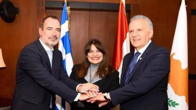 انطلاق الاجتماع الوزاري السابع لوزراء الهجرة من مصر وقبرص واليونان