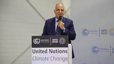 قمة المناخ.. سويلم: مبادرة التكيف بقطاع المياة تمثل نقطة تحول بمؤتمرات المناخ