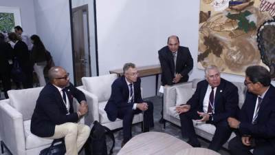 قمة المناخ| القصير يبحث مع ممثلي مجموعة البحوث الزراعية الدولية (CGAIR) سبل الاستفادة من التحالفات الدولية