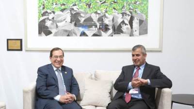 الملا يعقد مباحثات مع وزير الطاقة الأردني لبحث فرص التعاون بين البلدين