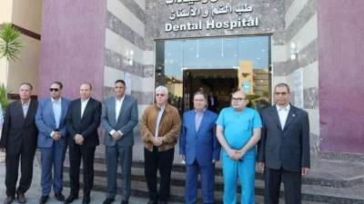 وزير التعليم العالي يتفقد جامعة الدلتا للعلوم والتكنولوجيا بالمنصورة 