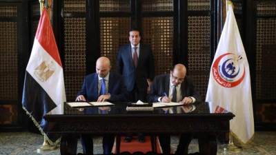 "عبدالغفار" يشهد توقيع مذكرة تفاهم بين الصحة والمنظمة الدولية للهجرة لتعزيز التعاون