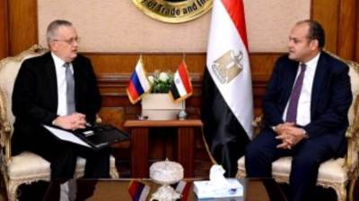 مباحثات مصرية روسية لمتابعة إنشاء المنطقة الصناعية فى مصر