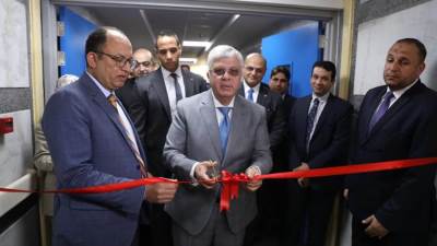 وزير التعليم ورئيس جامعة حلوان يفتتحان المرحلة الثانية من أعمال تطوير مستشفى بدر الجامعي