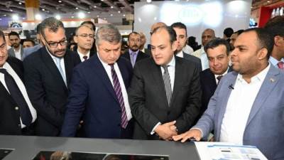 وزير الصناعة يفتتح 4 معارض دولية لماكينات تشكيل المعادن والالات والمعدات الصناعية